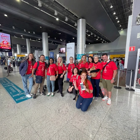 Embarque com o grupo